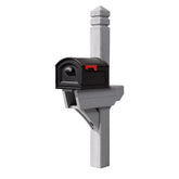 Highland Mail Post & XL Black Mailbox™