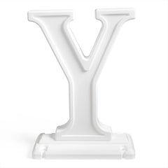 Large Outdoor 3-Piece Christmas JOY Letters Decoration - White