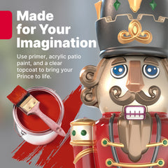 Giant 6ft Paintable Nutcracker Prince